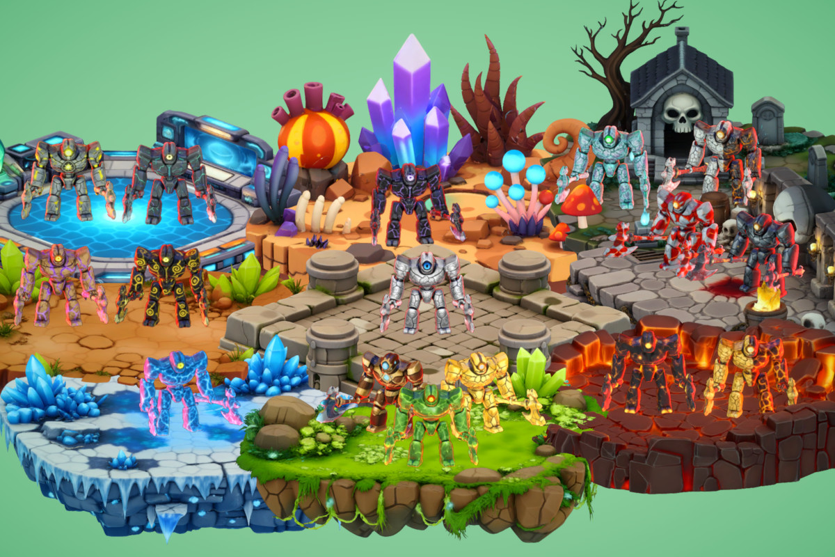 Ironmaul Ravager - Stylized Fantasy Monster (Rig + Animation) – PixeliusVita