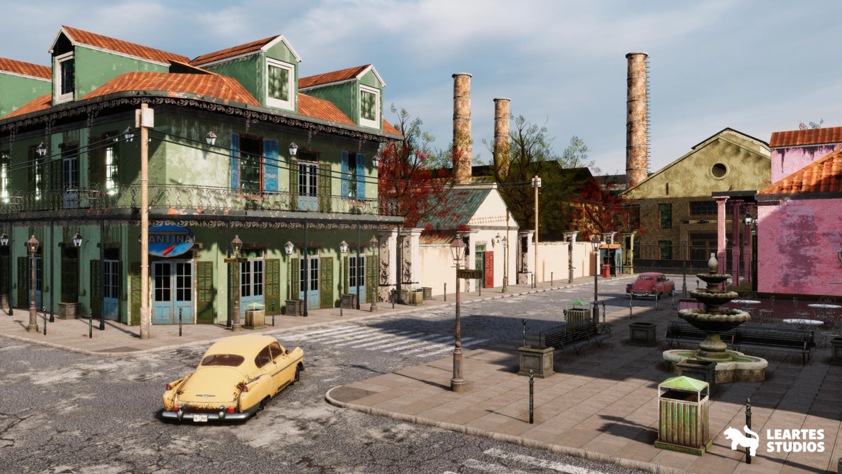 City / Street Environments Bundle (8 Packs)