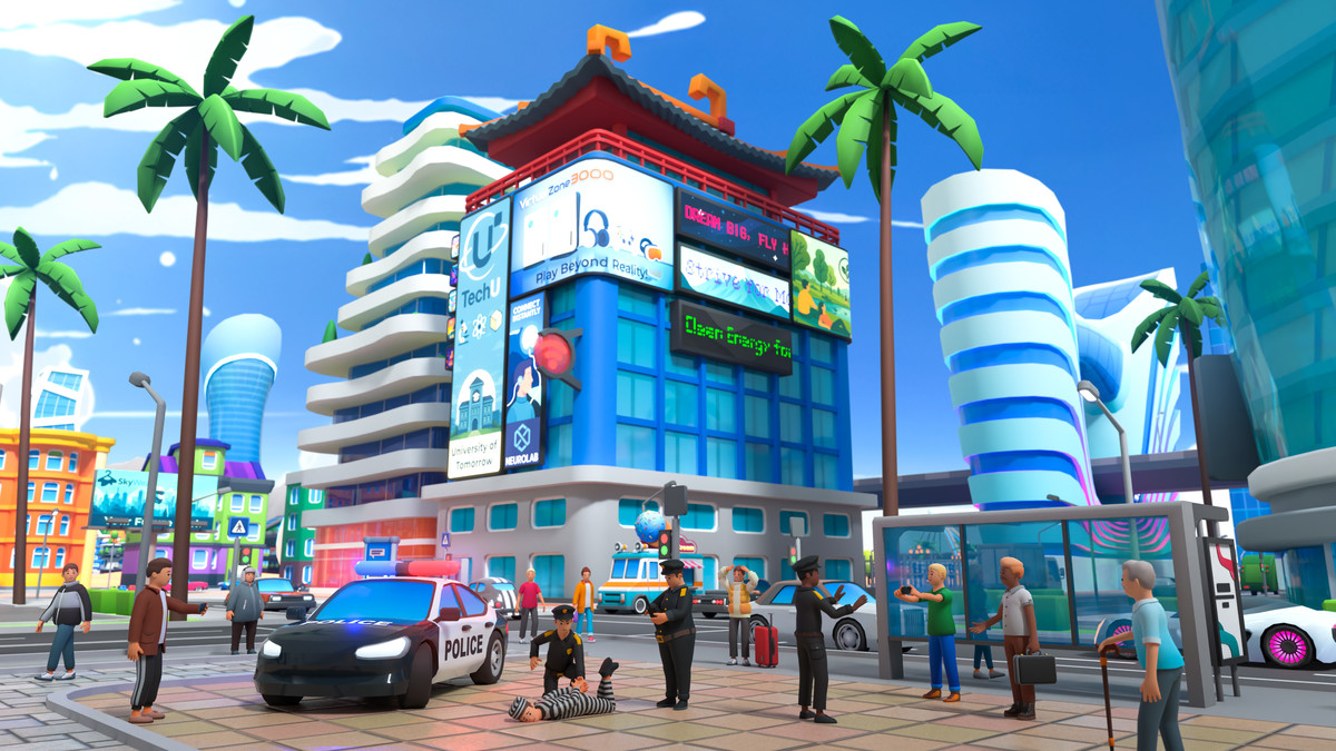 Cartoon City - Low Poly City 3D Models Pack