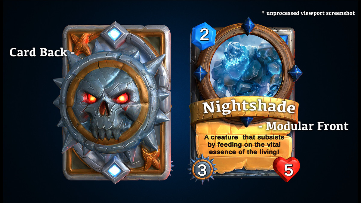 3D Card Template Bundle - TCC, CCG