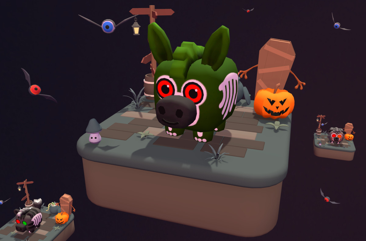 CuteMagic - Cube Animals Pack: Spooky Edition