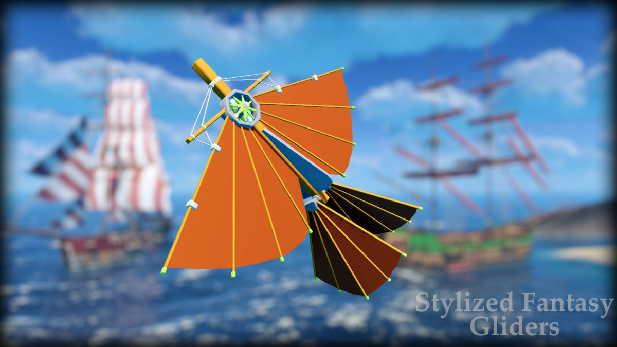 Stylized Fantasy Gliders - By Yorakeys