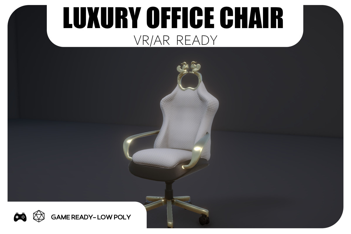 Luxury Office Chair - Game Ready