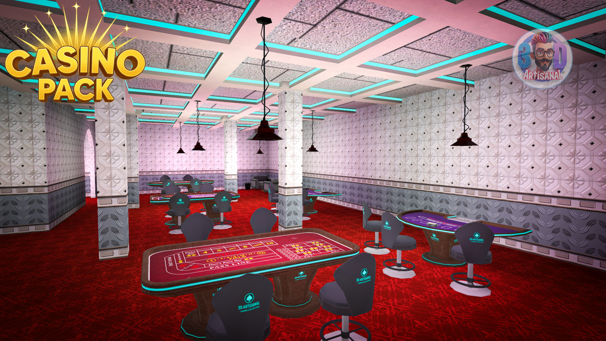 3D Artisanal’s Casino Environment Pack
