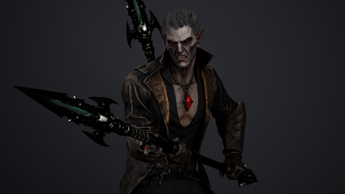 Vampire Cursed Warrior