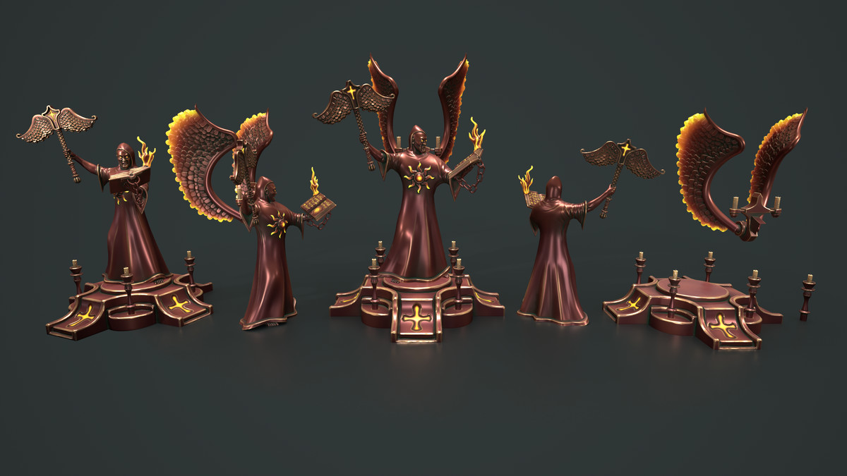 Dark Statues Pack