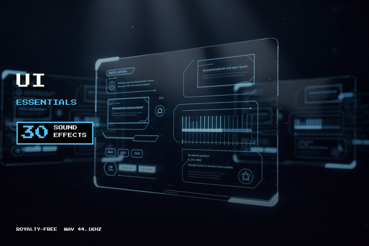 UI Sound Effects - Clicks, Confirms, Errors and Notifications