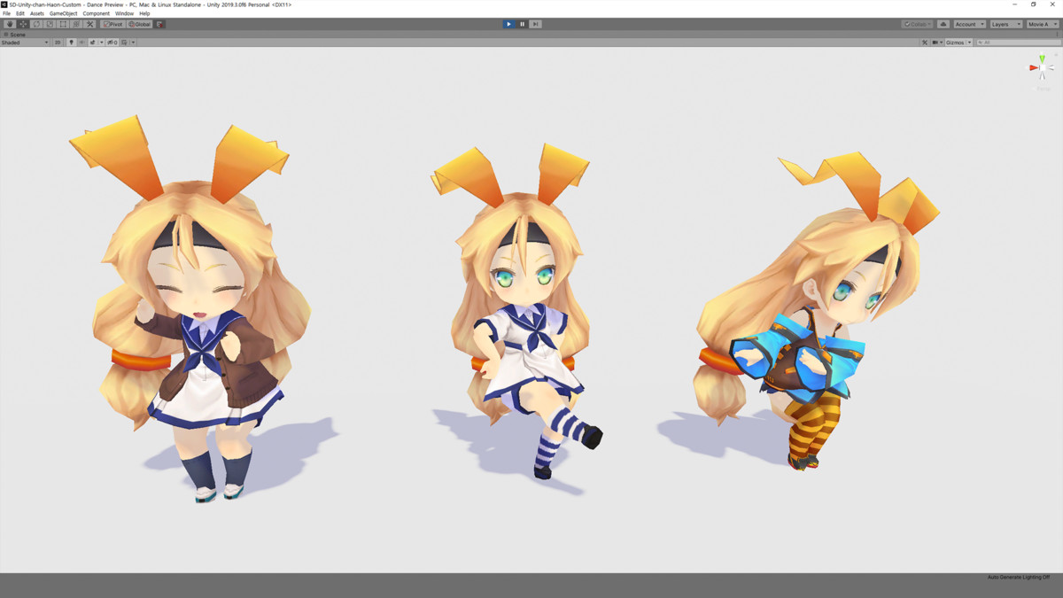 Dancing SD Unity-Chan