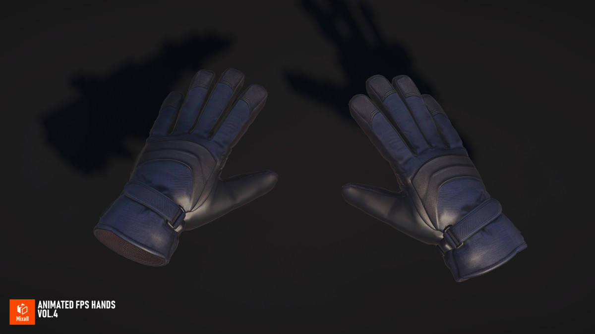Animated FPS Hands Vol.4