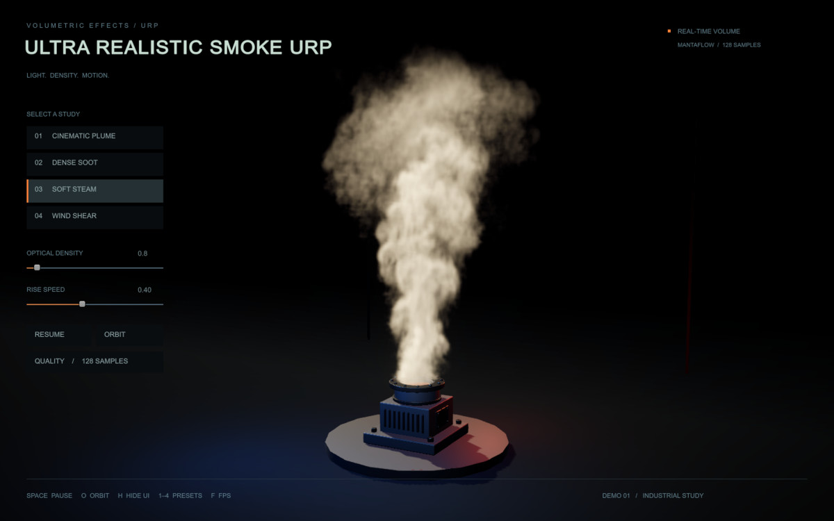 Ultra Realistic Smoke URP