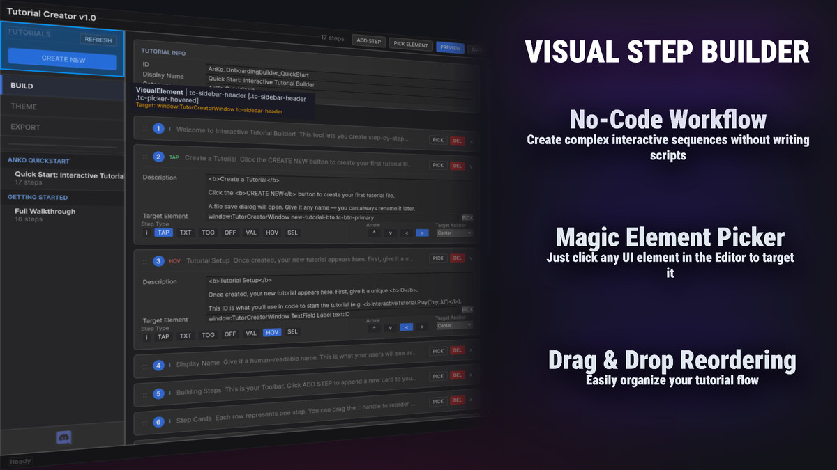 Anko Asset & Editor Tutorial Creator