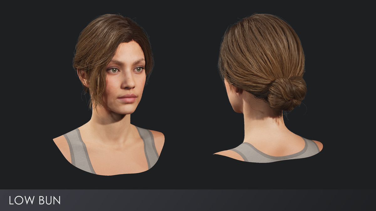 ULTIMATE HAIRSTYLE PACK 2026 | 20 PIECES | REALISTIC | Rigged hair, low-poly