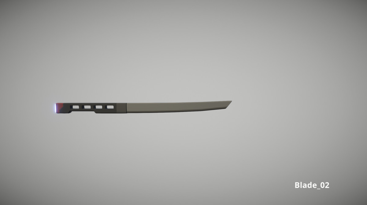 Cyberpunk Armory - Low Poly