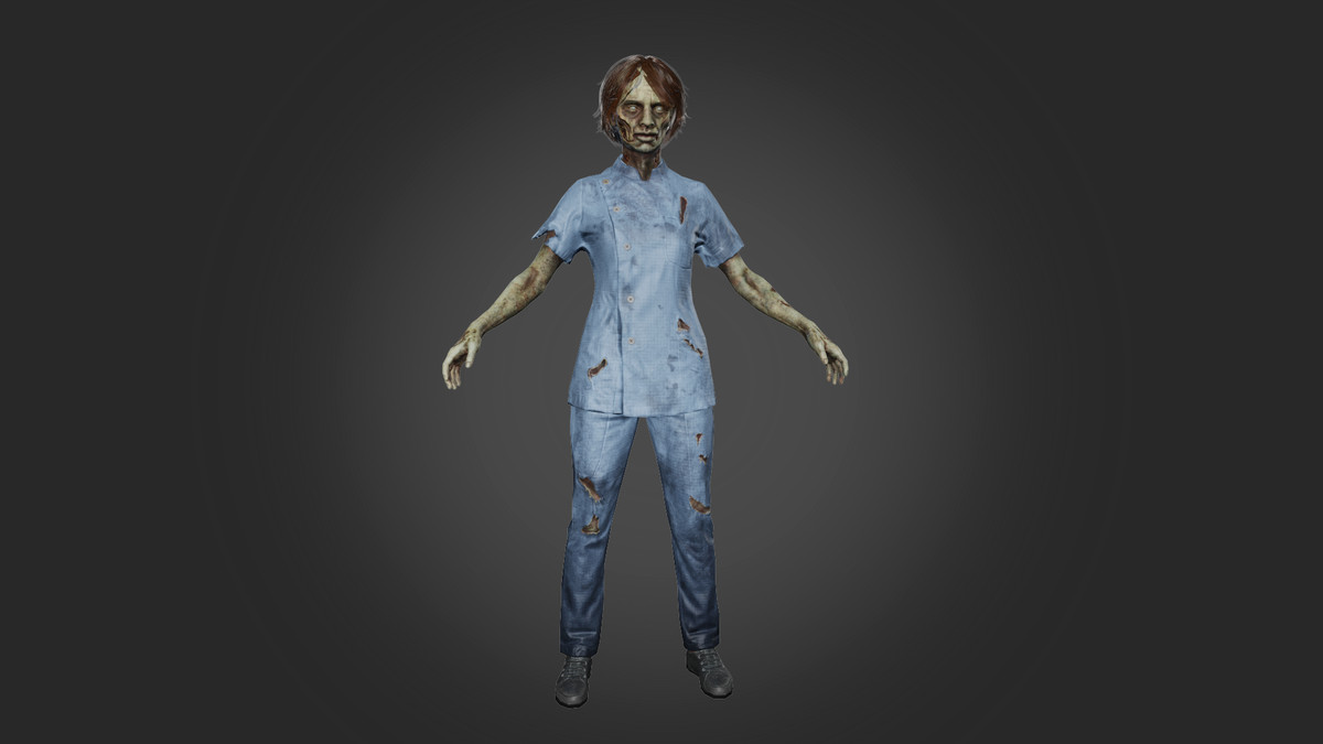 Zombie nurse_woman