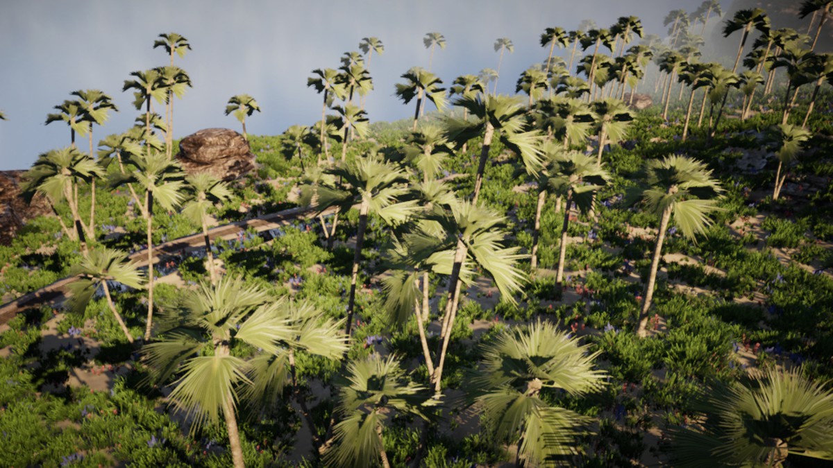 Mobile Palm Tree Bundle (for URP)