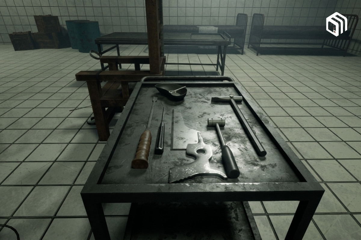 Horror Environment Pack URP – Interrogation Cell & Medical Props VFX