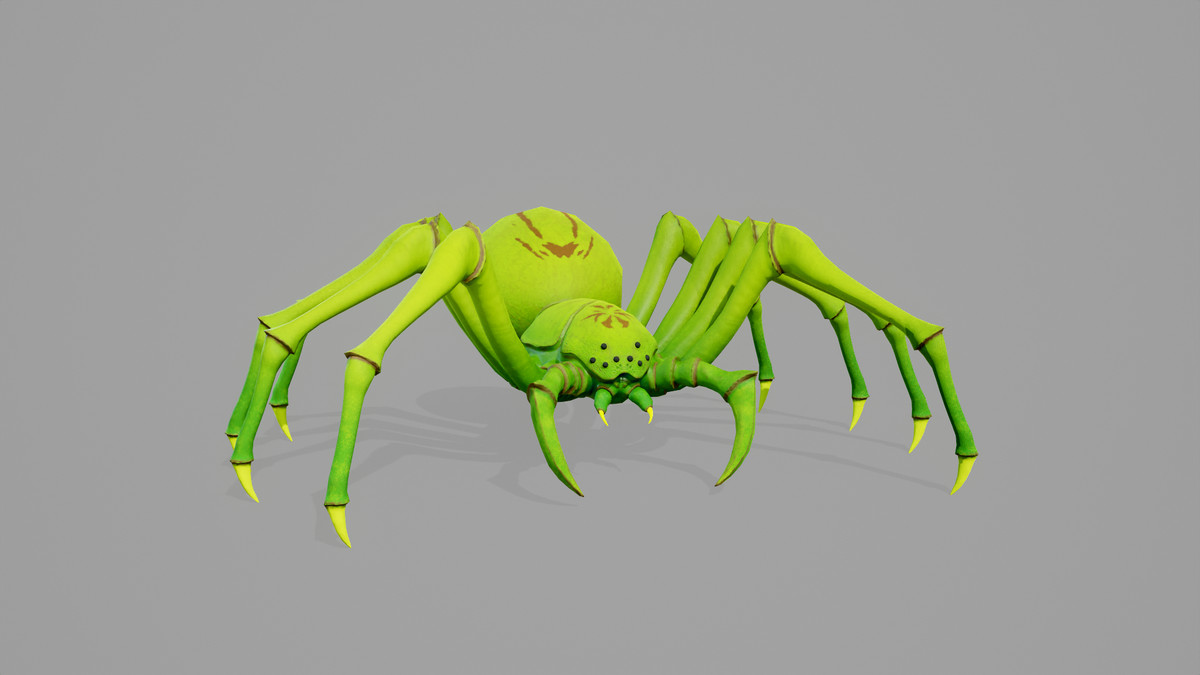 Stylized Spider Creatures Pack