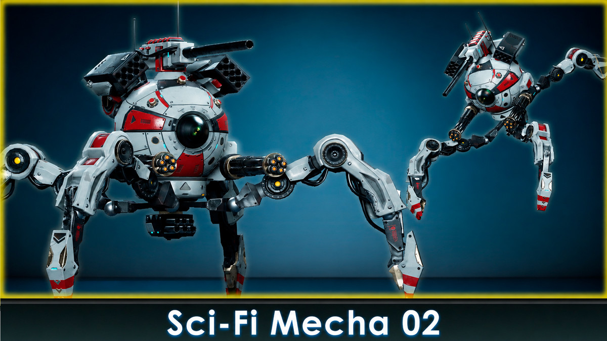 Sci-Fi Mecha Pack