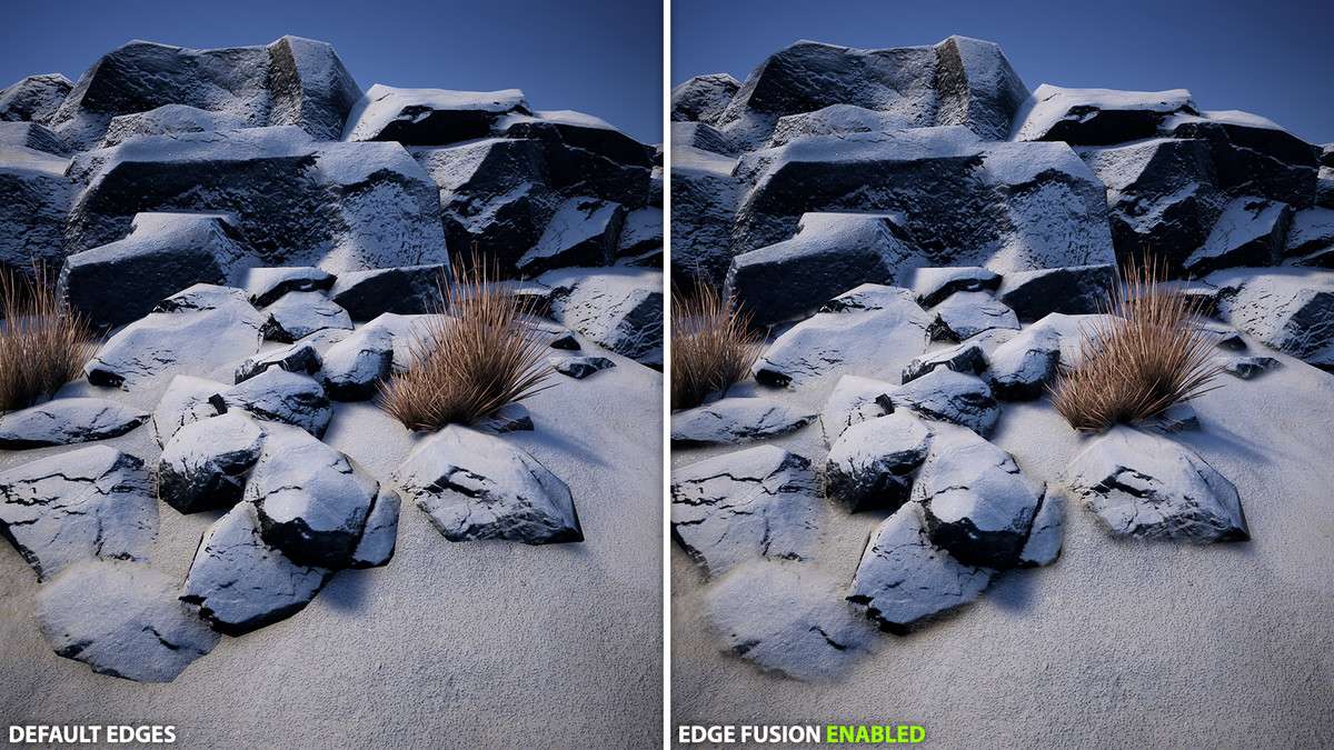Edge Fusion: Smooth Surface Contacts