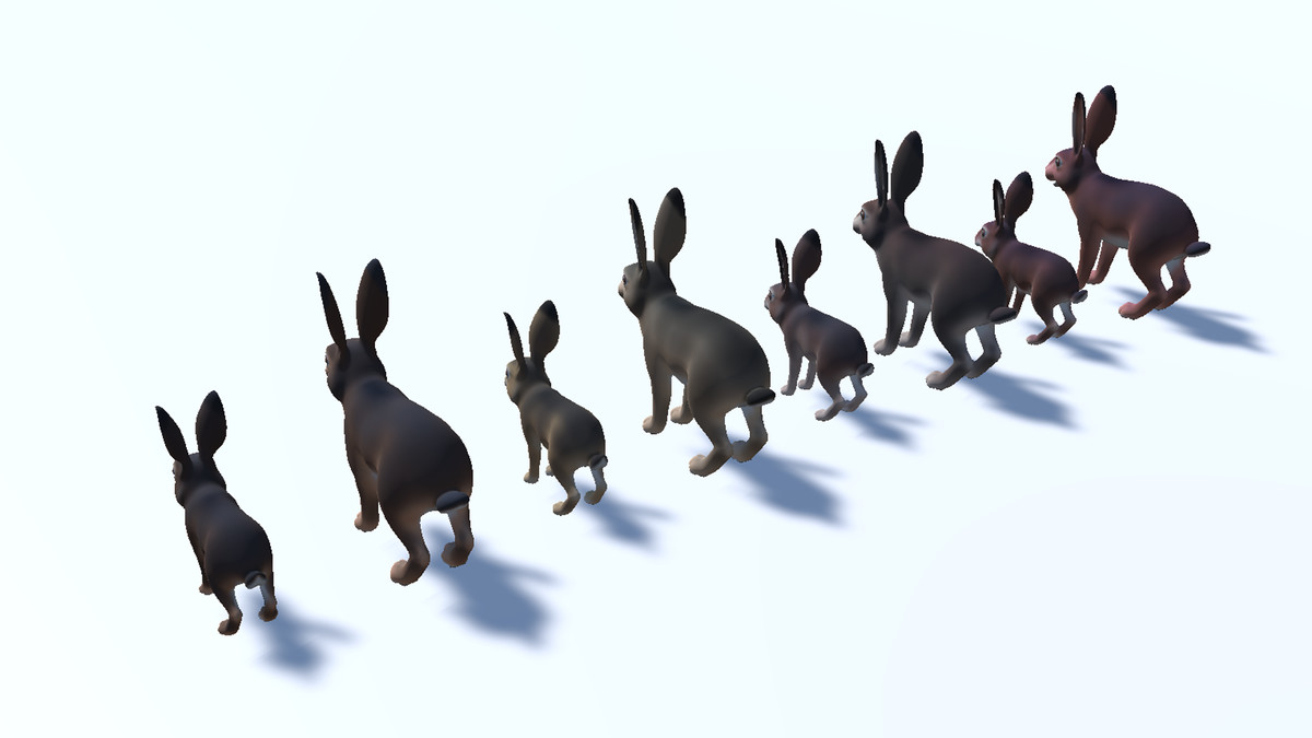 Cartoon - Hare