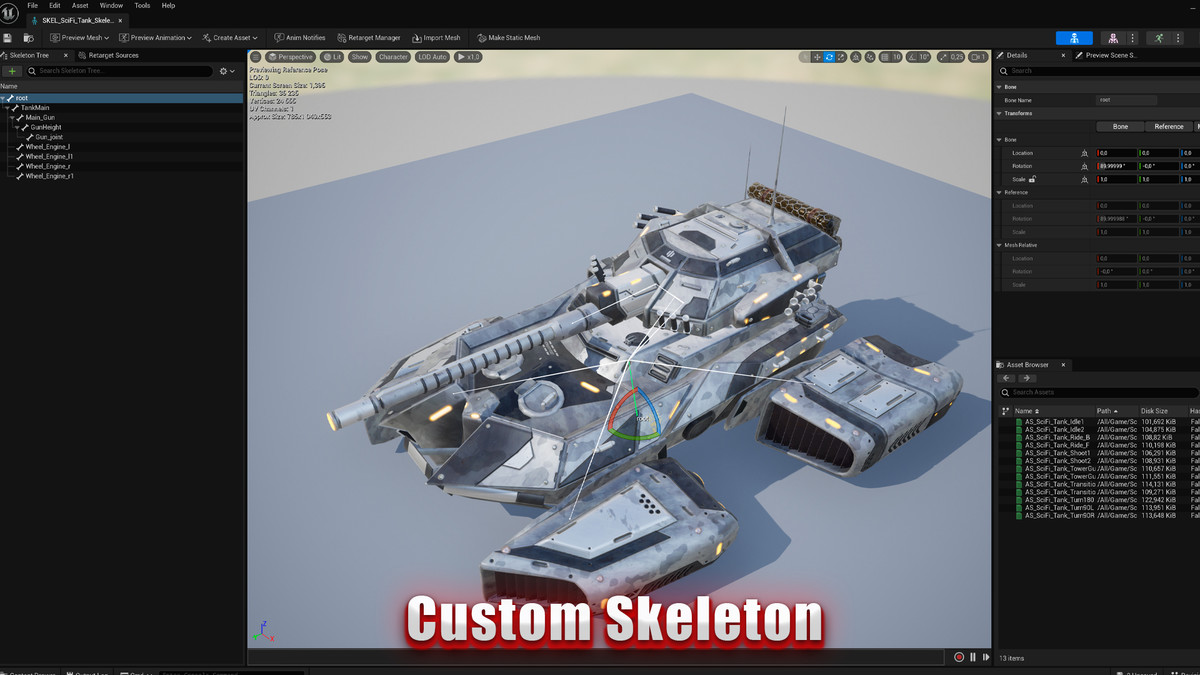Sci-Fi Transport - Tank