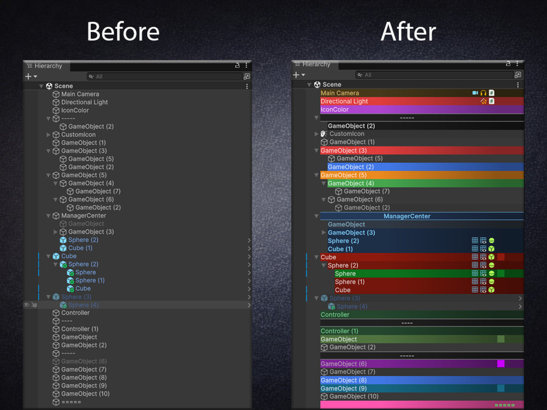 Hierarchy Colorizer