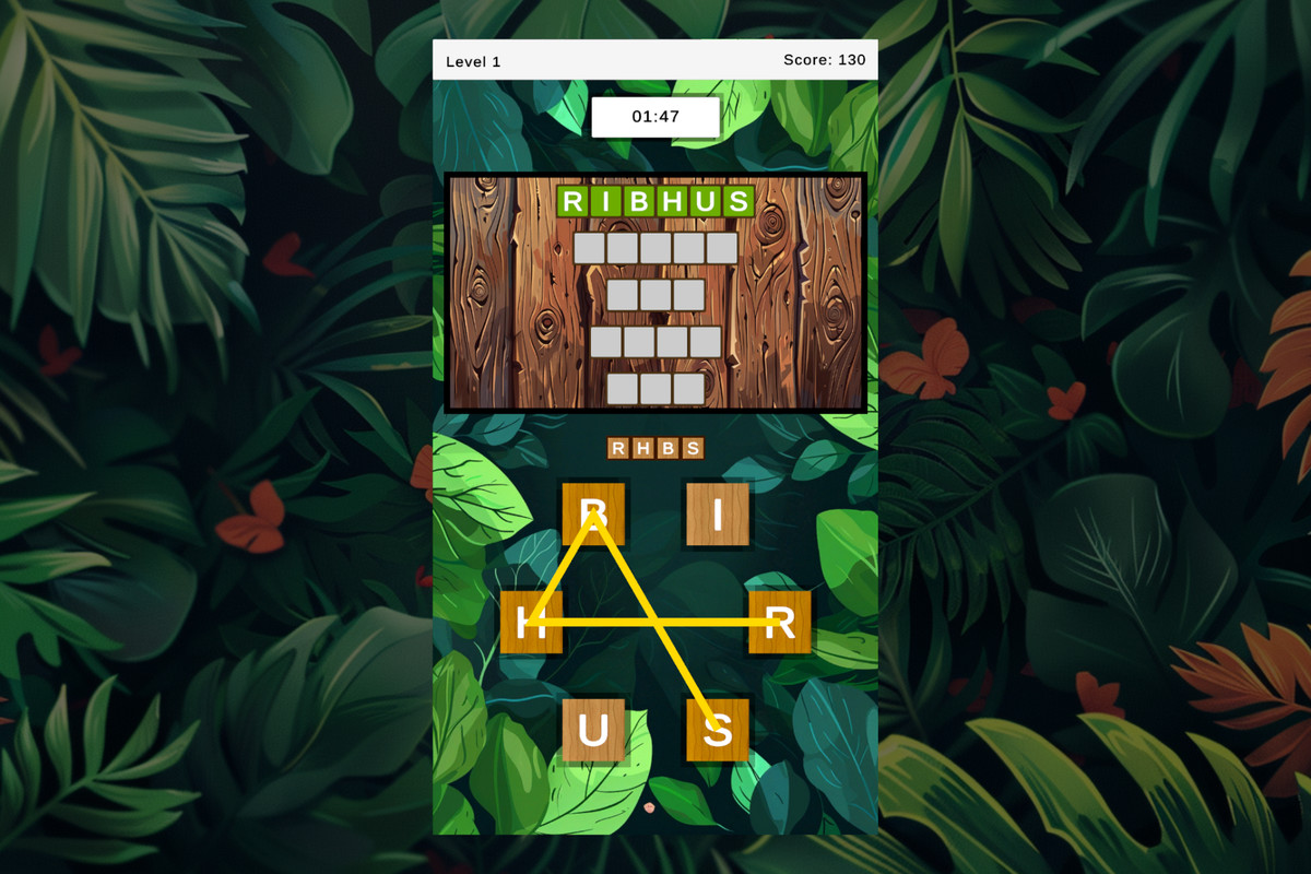 Word Connect Game Template - Complete System