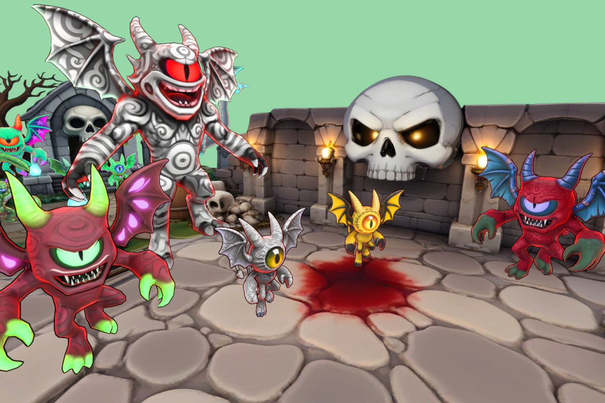 Fantasy Monster Evolution Pack 19-20–21 – Game Ready Creatures | PixeliusVita