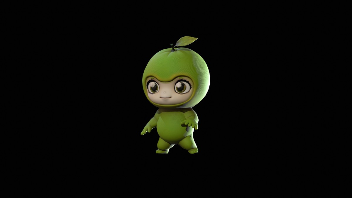 Chibi Fruit Orange
