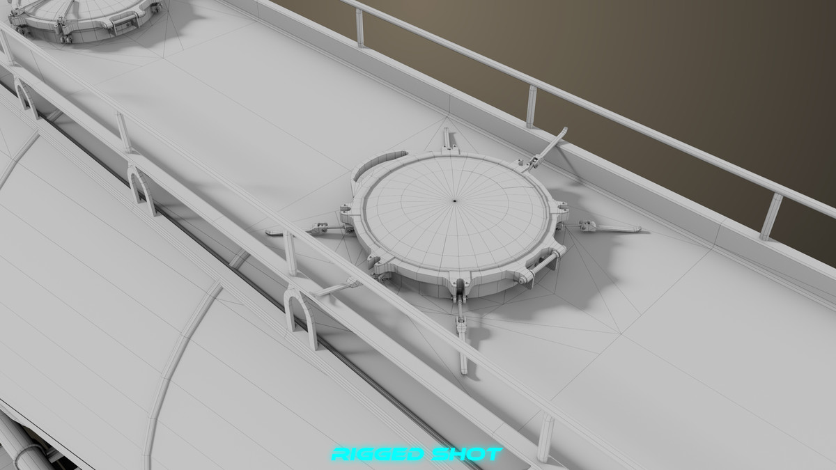 Chassis 06 Cement Trailer 01 Yellow