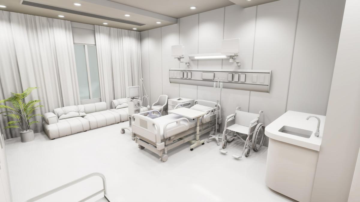Hospital Room Interior