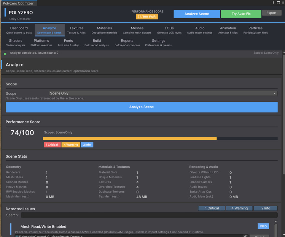Optimizer – All-in-One Performance Toolkit