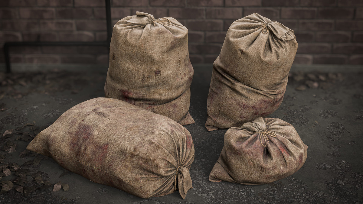 Realistic Garbage Bags Pack