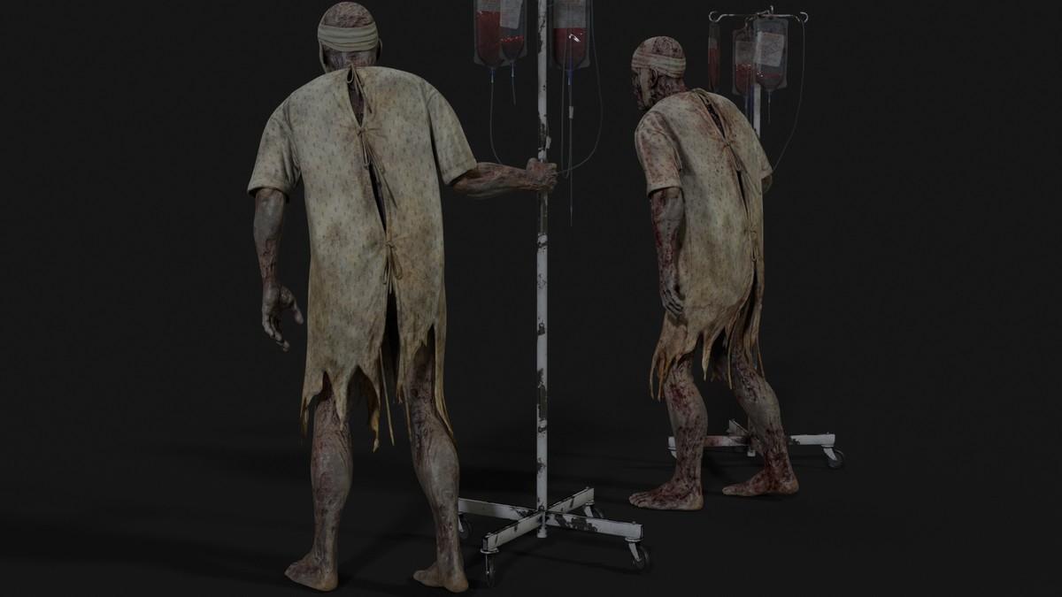 Cardiac Patient — Zombie Hospital Collection