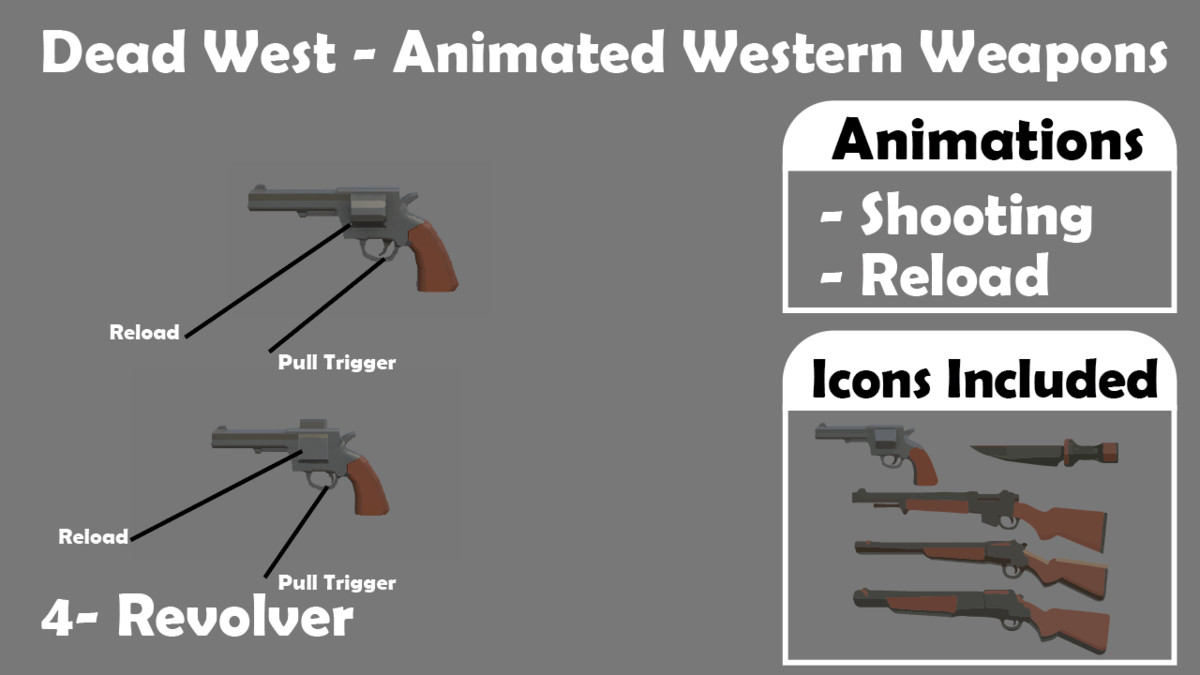 Dead West - Animated Western Weapons