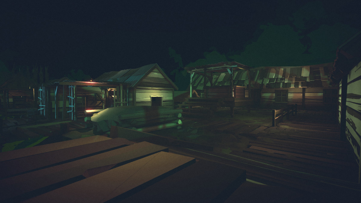 Low Poly Swamp Village – ModulaCraft PRO