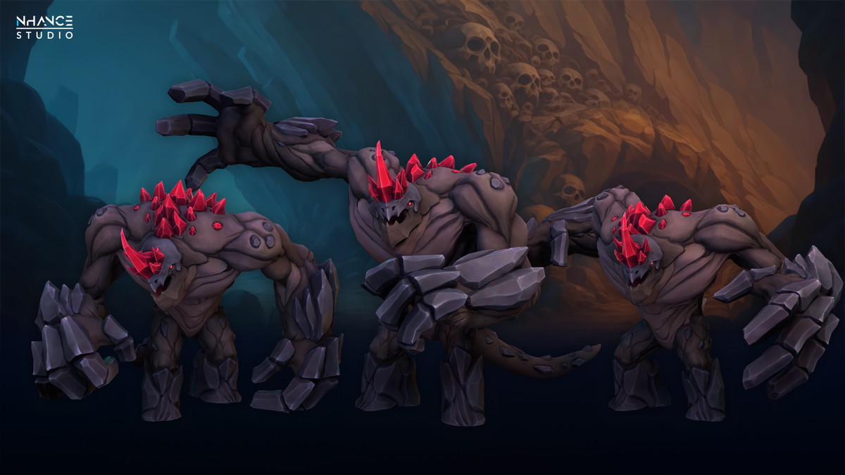 Stylized Fantasy Cave Crasher