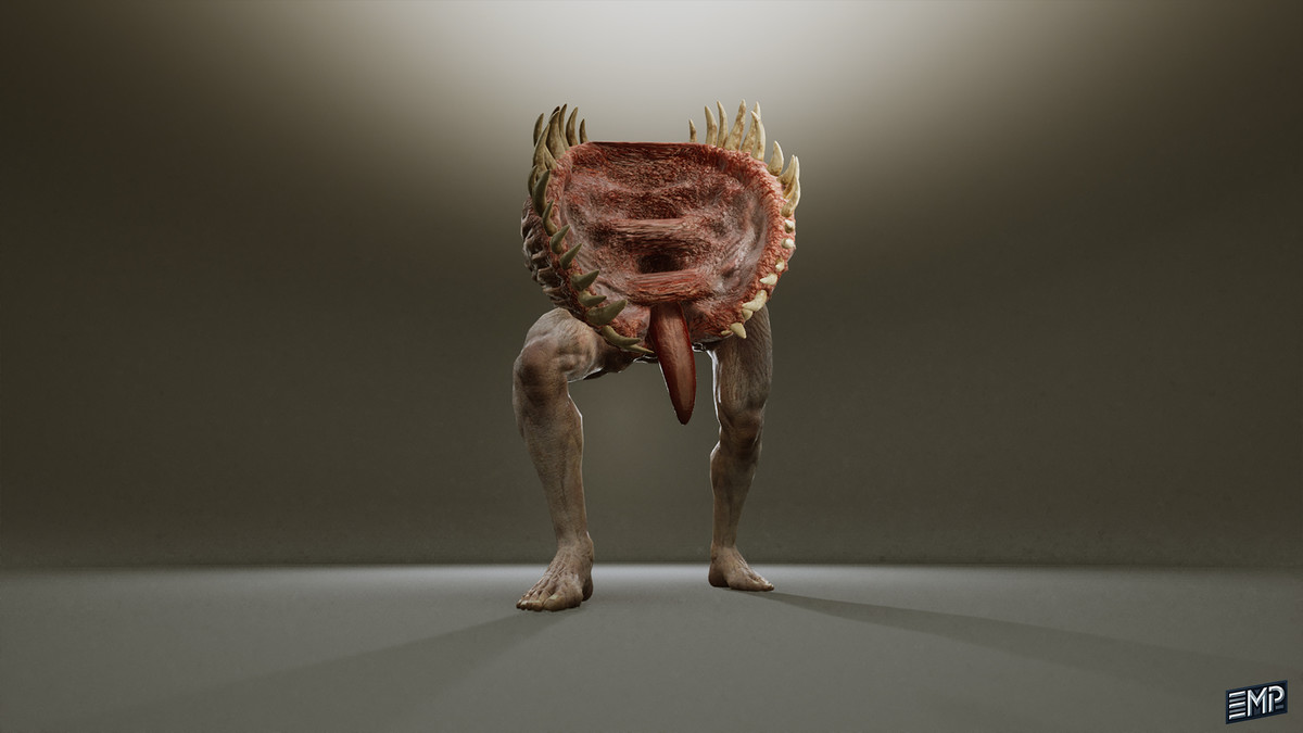 Creepy monster