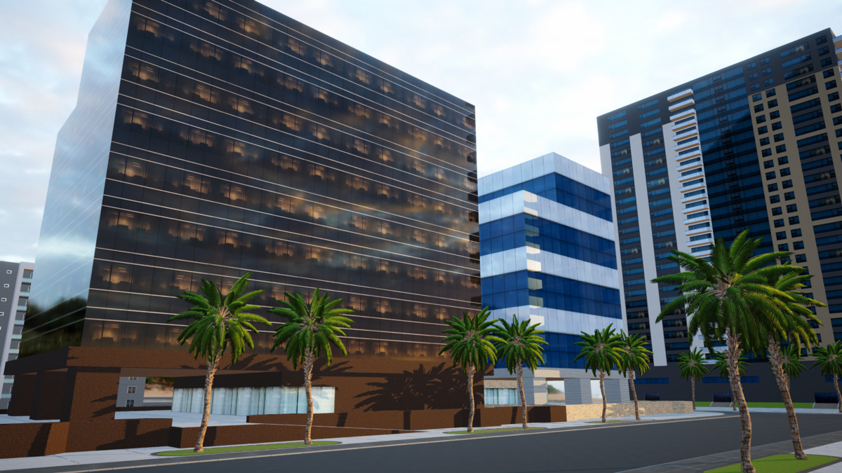 Mobile City - 50 Unique Buildings - 150 variants