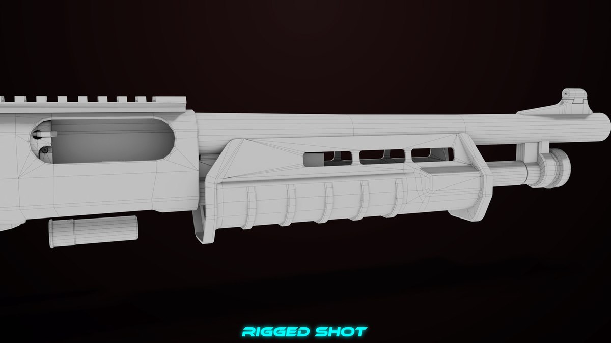 Shotgun Collection 01 URP HDRP Textures