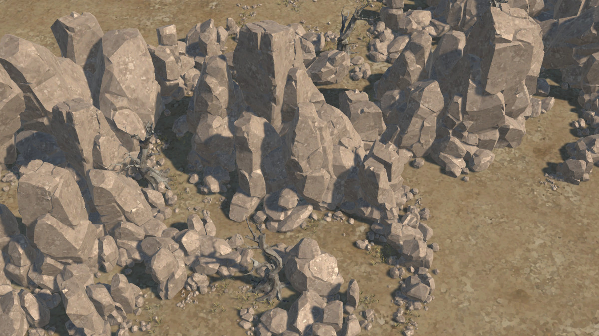 LowPoly Nature Stone