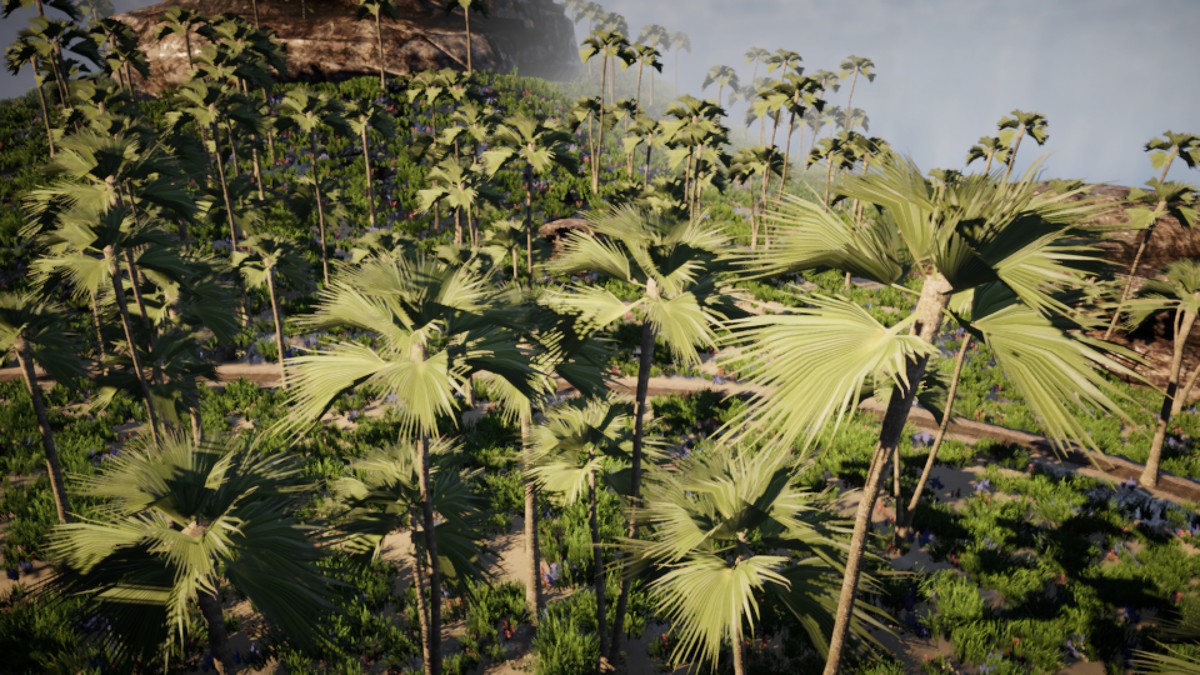 Mobile Palm Tree Bundle (for URP)