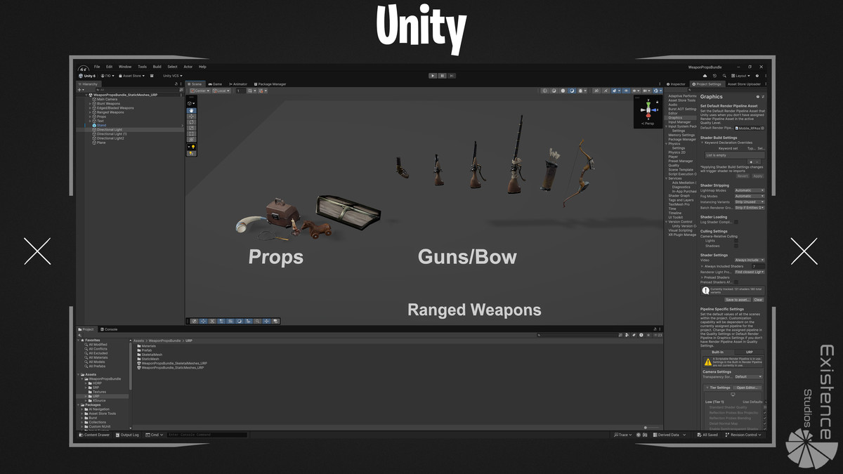 30 in 1 - Weapon Props Bundle - Stylized Fantasy Pack