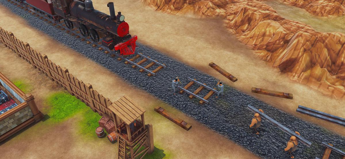 Hyper Wild West Prison Pack-Stylized Idle Environment (URP Ready)