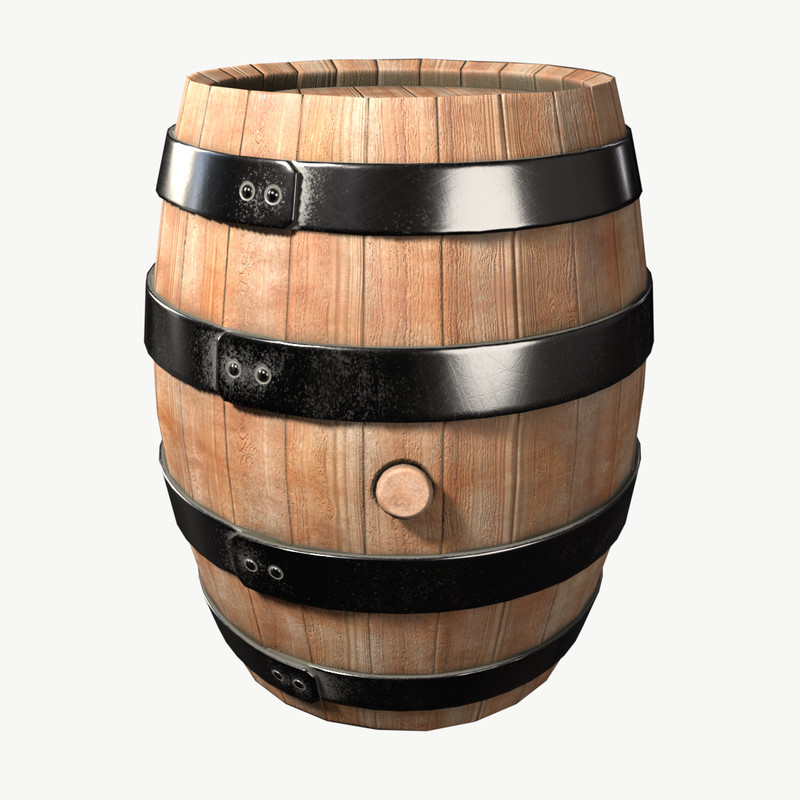 A versatile set of barrels with different textures