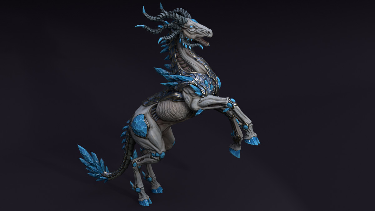 Crystal horse