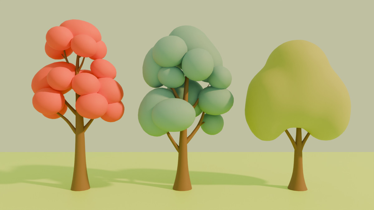Stylized Cartoon Nature Pack