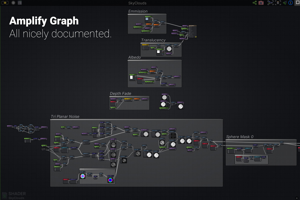 Sky Clouds Bundle - Fluffy Clouds Shader