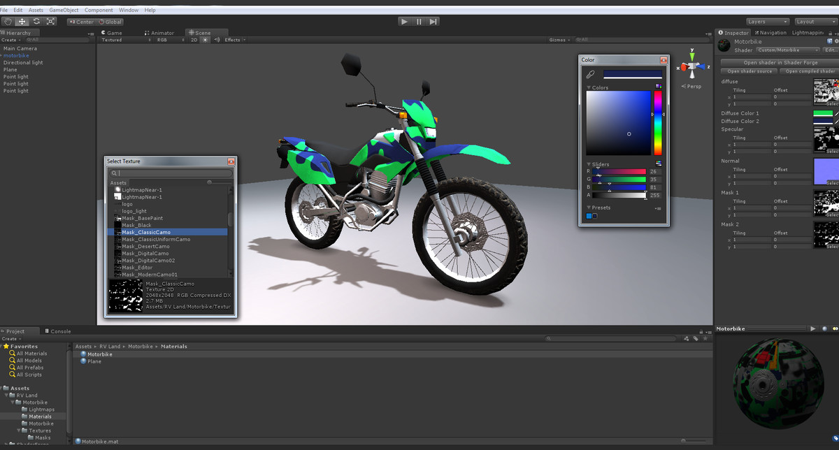 Motocross Enduro Bike