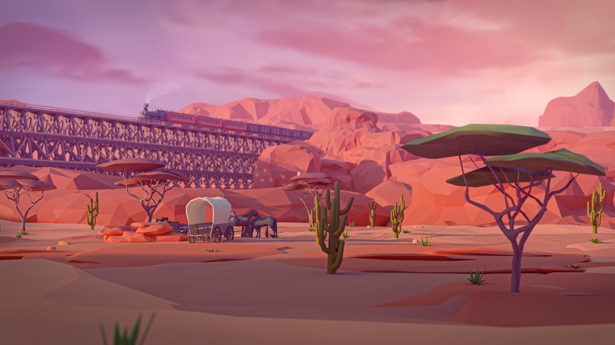 Wild West - Low Poly 3D Models Pack